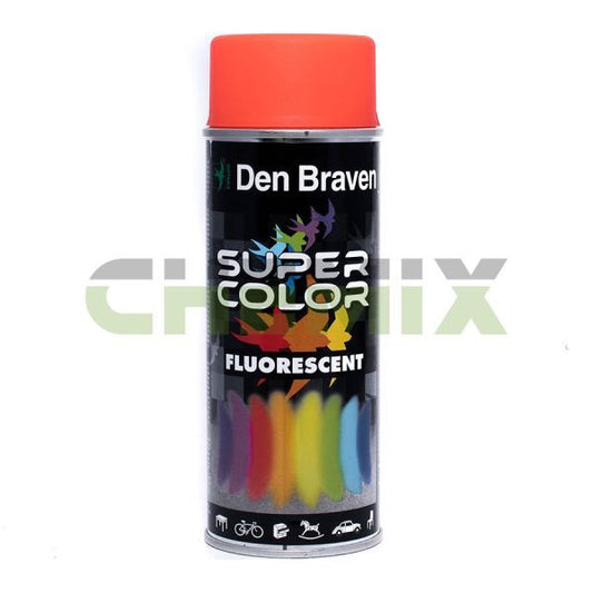 Helendav Fluoresents värv aerosoolis Super Color Fluorescent - CHEMIX
